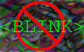 [<BLINK>-Free Logo]